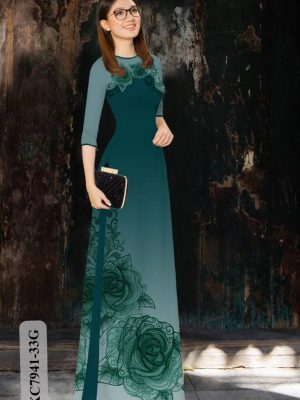 1610783288 40 vai ao dai hoa hong (7)